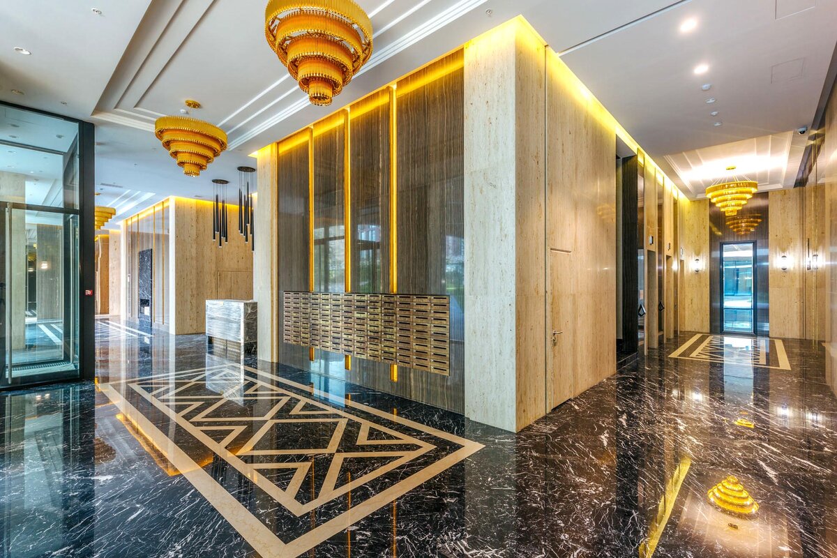 Входная группа ЖК Воробьев дом