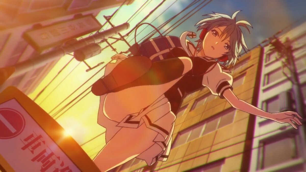 ...как перескакивая через препятствие, на него летит незнакомка. Увернуться уже было нельзя и... 