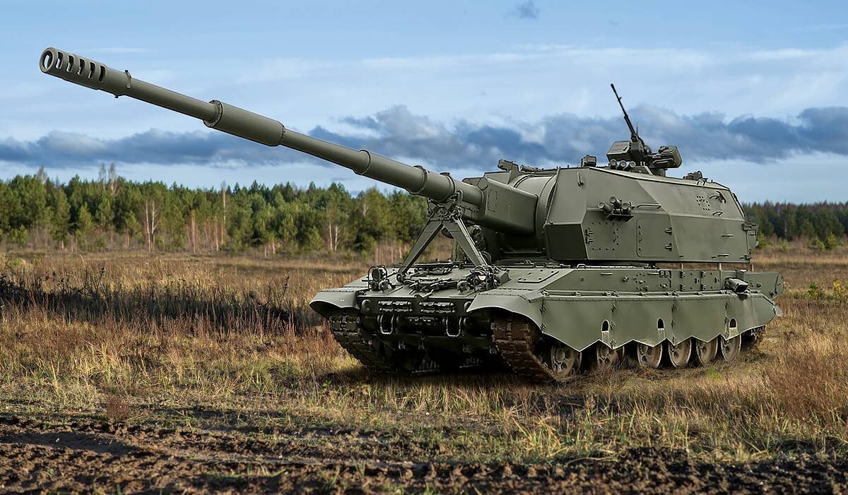 САУ 2С35  "Коалиция-СВ". Фото взято из открытых источников.