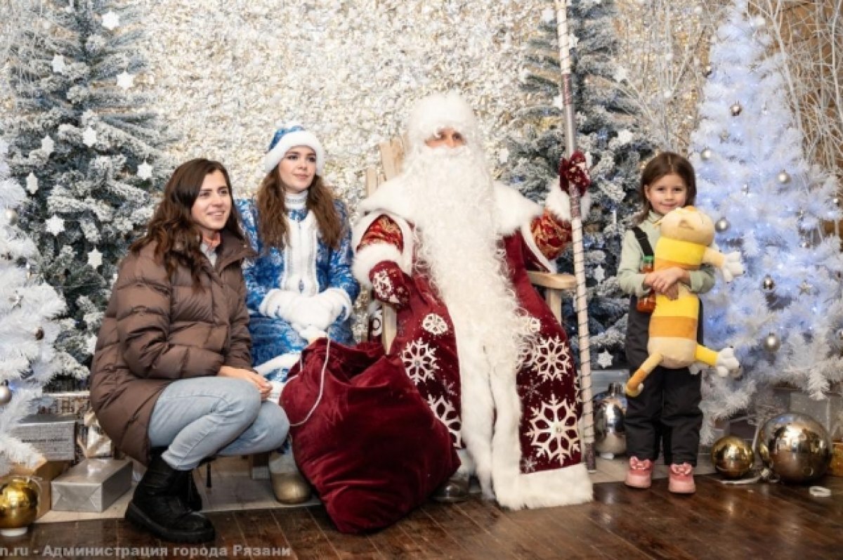    В Рязани в Лесопарке открылась Резиденция Деда Мороза