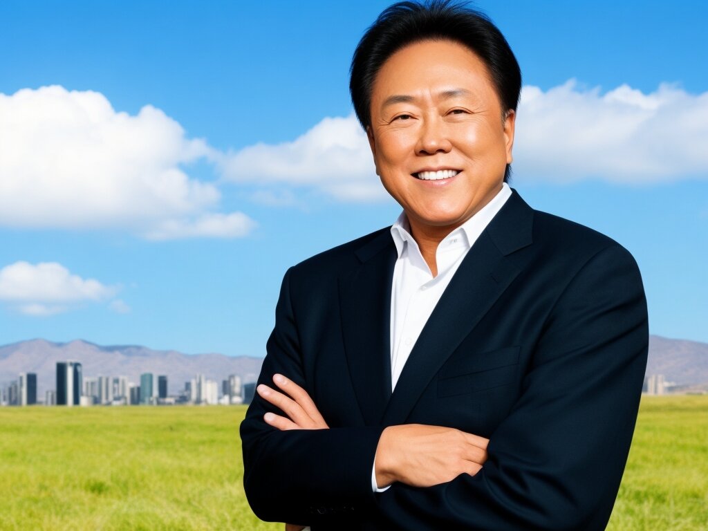 Роберт Кийосаки. Создано мной с помощью ИИ