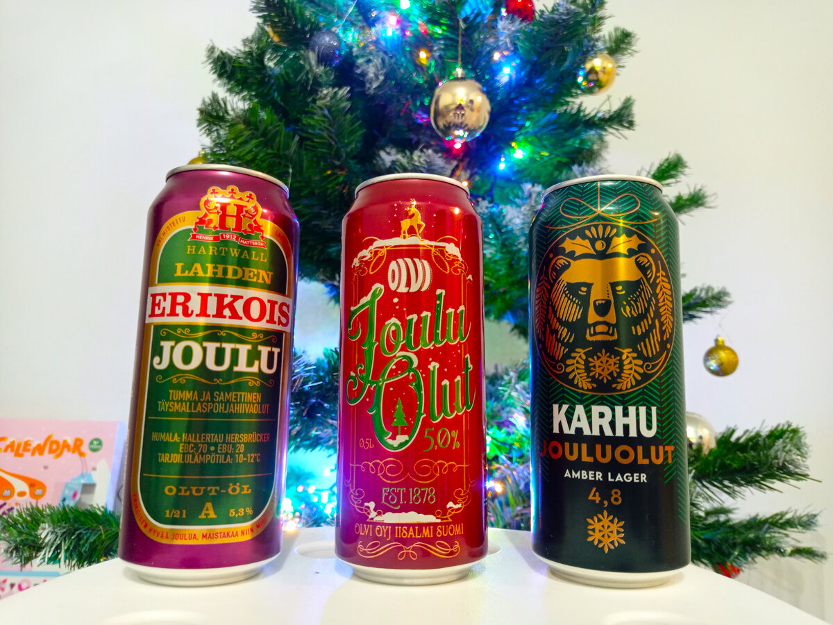 Рождественское пиво из Финляндии. Фото автора
