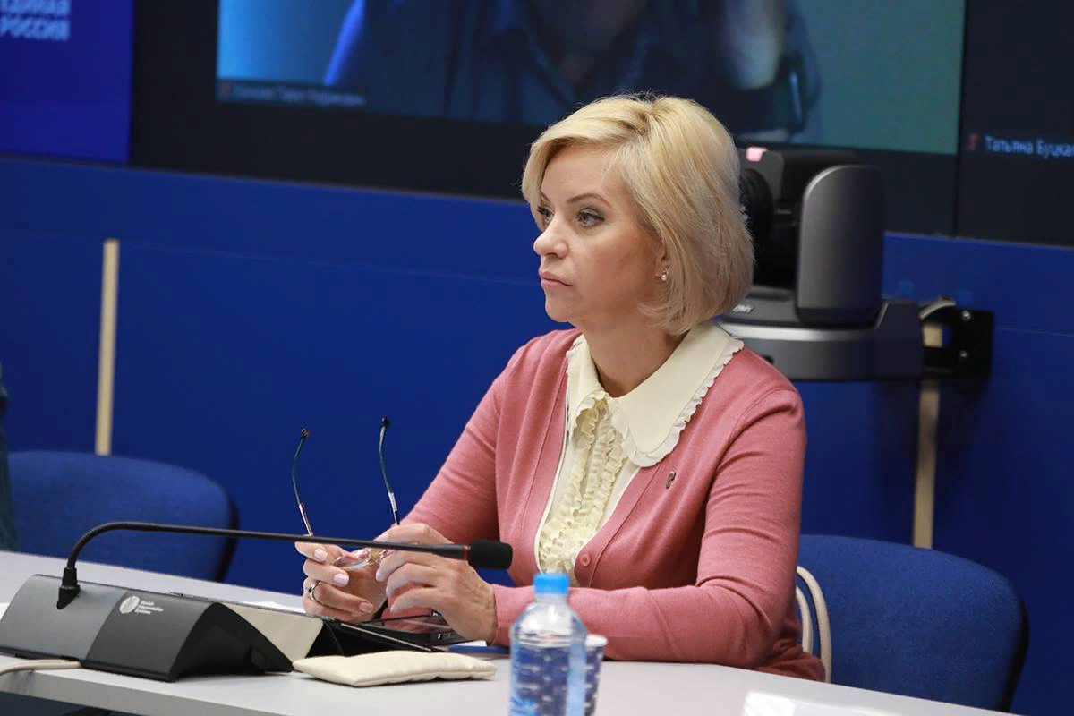 Глава Комитета по просвещению Ольга Казакова.