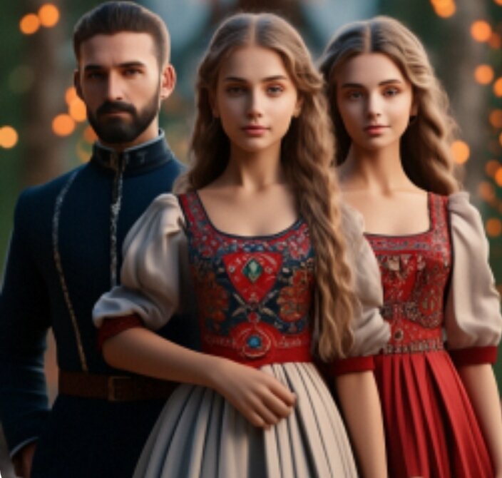 Старший брат присматривает мужей своим сёстрам. 