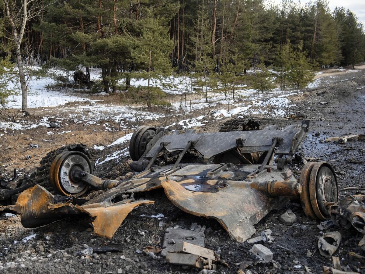    Разбитая техника ВСУ в районе Северодонецка© РИА Новости / Валерий Мельников