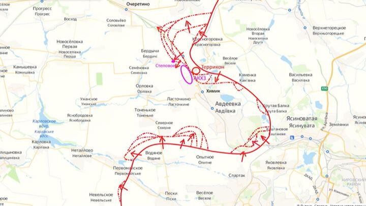 Украинские войска с трудом сдерживают атаки русской армии в Донбассе, а заявления о сдачи Авдеевки к Новому году являются преждевременными.-2