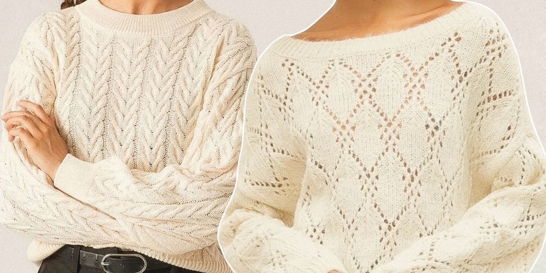 Вязание от Vero Moda — стильные и эффектные узоры, которые просто повторить на спицах +схемы