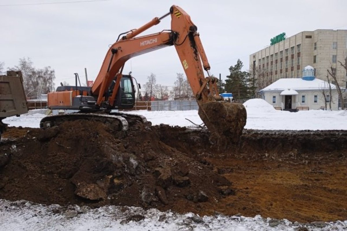    Строительство нового храма началось на Комсомольском проспекте в Челябинске