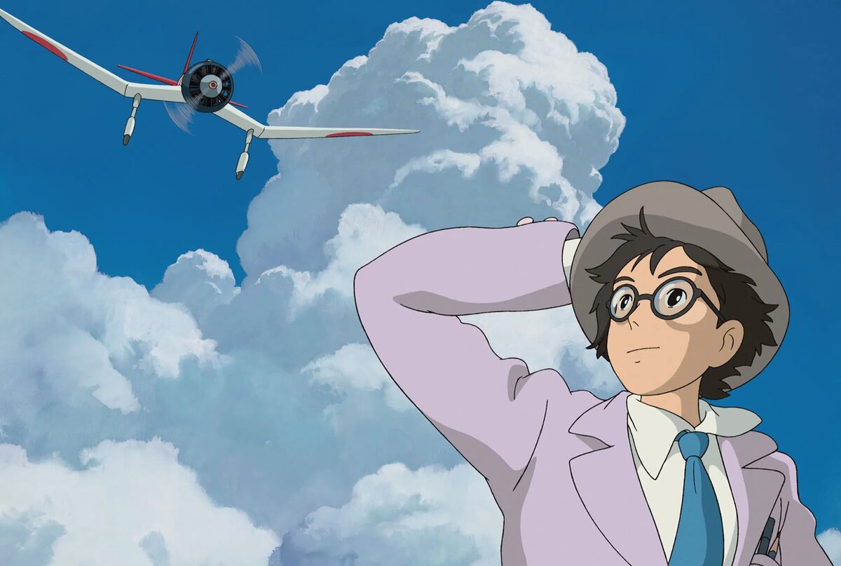 Кадр из аниме «Ветер крепчает»   📷