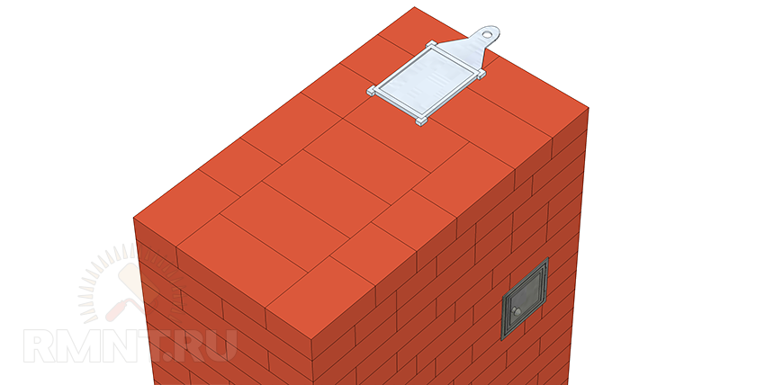 Печь 3д порядовка для дома с плитой своими руками