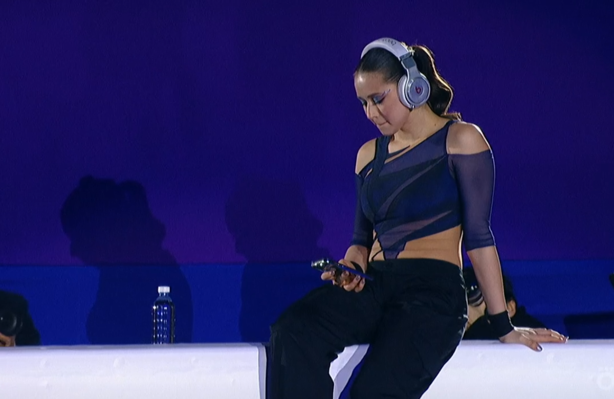 Камила Валиева в новой показательной программе на гала-шоу чемпионата России