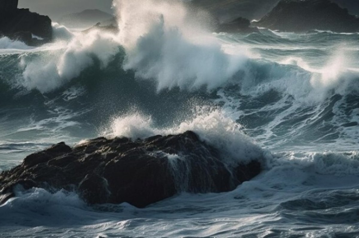    В Черном море ожидаются шестиметровые волны и сильный тягун