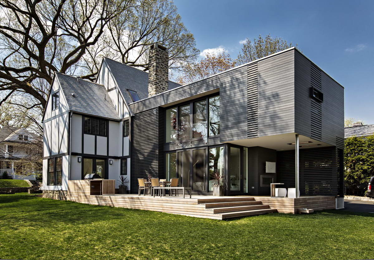 Современные пристройки к старым домам. Расширенный дом. Первые авангардные дома. Дома с пристройкой. Интересные проекты домов.