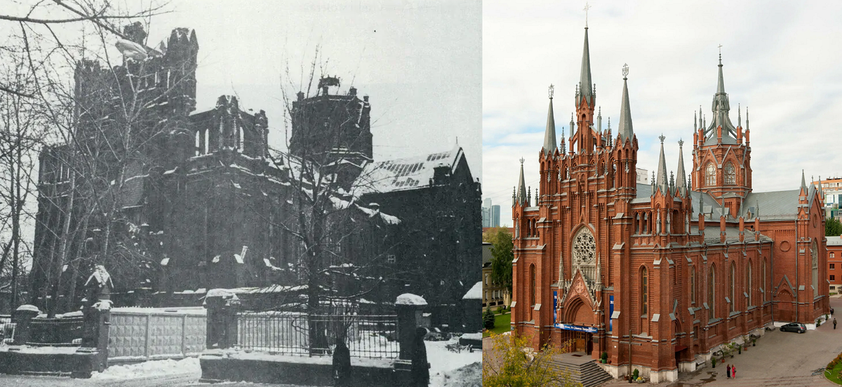 1976 год, склад. Храм сегодня