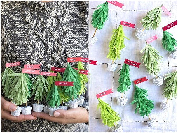    Елочка для сервировки   
Источник: «Oh happy day»