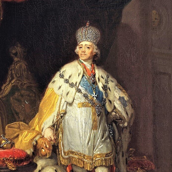 Павел с мальтийским крестом