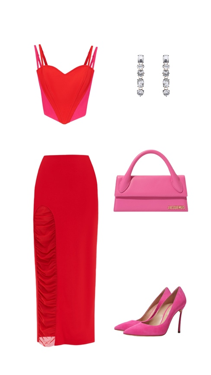 Топ TUSA; Юбка JUSA