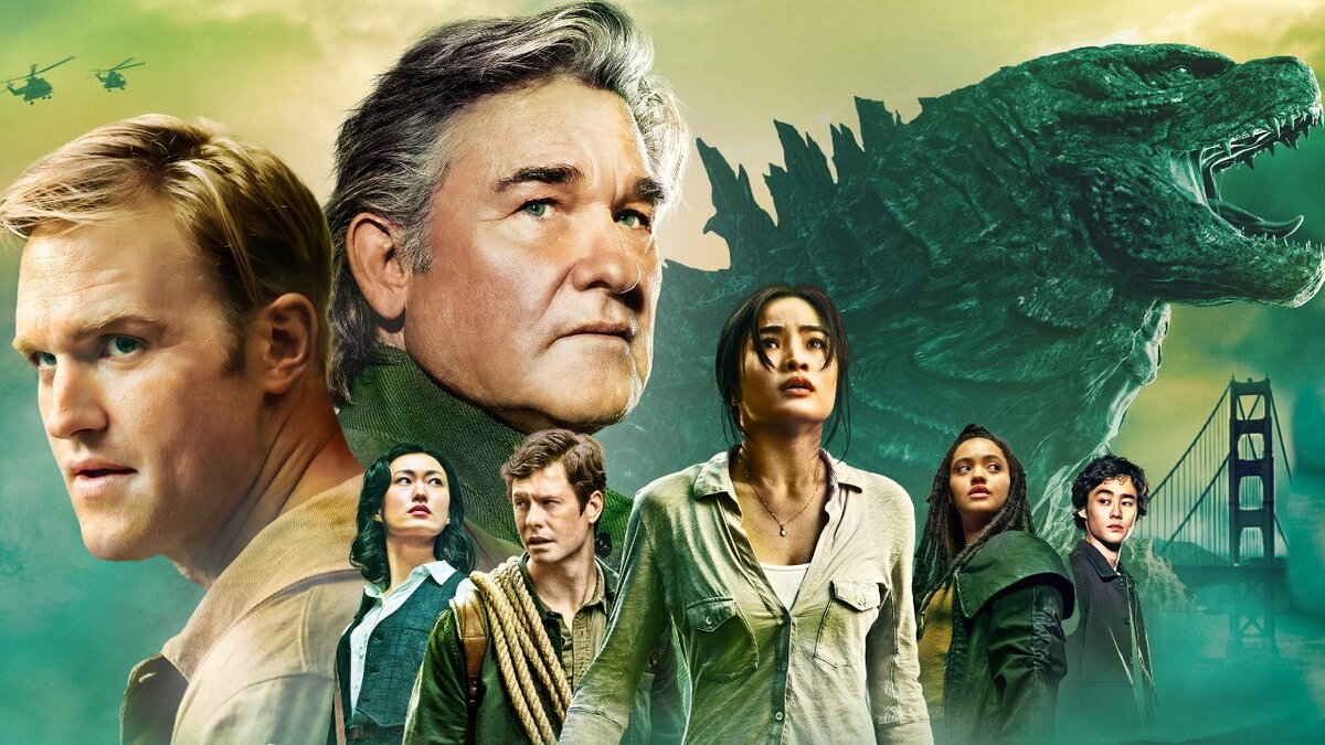 Промо-постер к сериалу "Монарх: Наследие монстров" (2023).