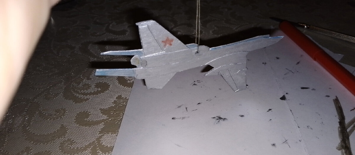 Серебристый Ту-22