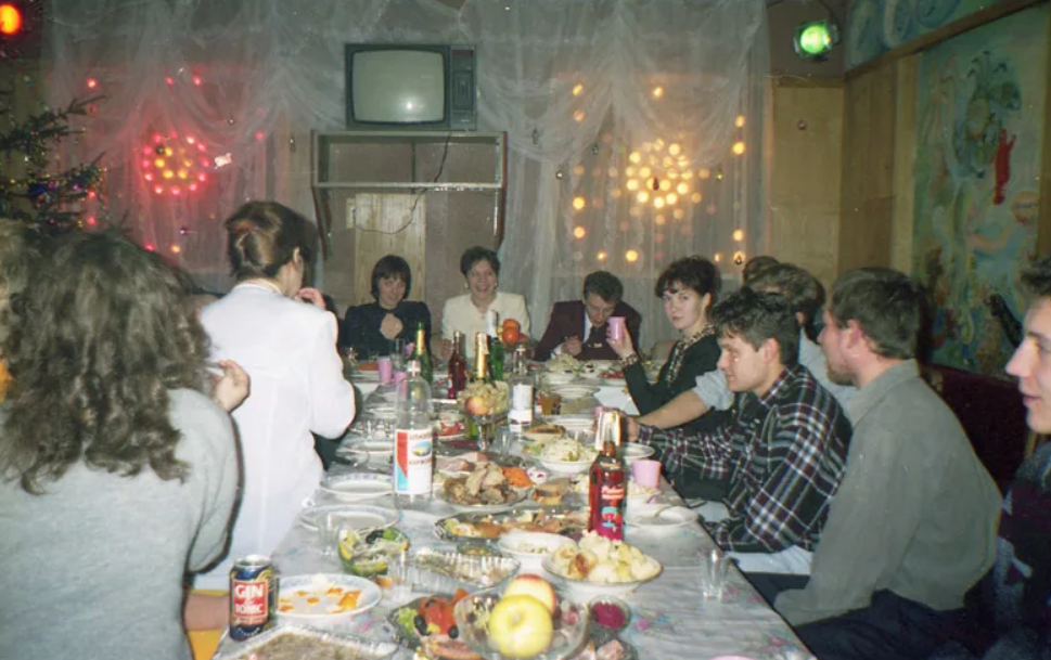 Празднование Нового года, 90-е