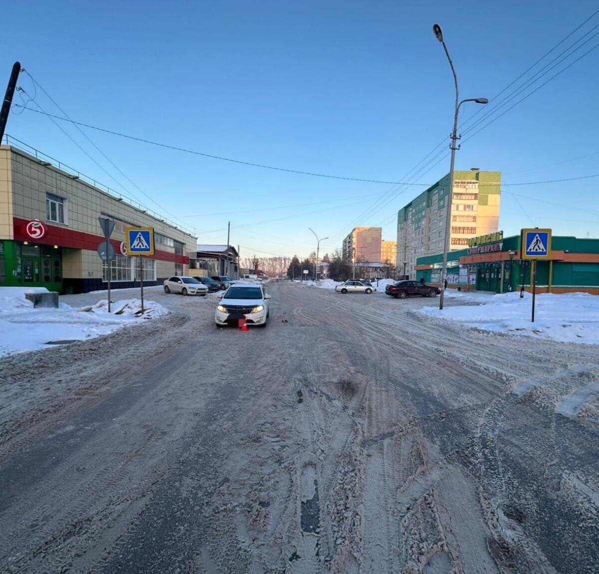 90-летняя бабушка попала в ДТП на «зебре» в Бердске | Беседа Онлайн | Дзен