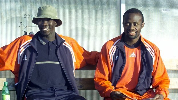    Баи Ибра Кебе и Жерри-Кристиан Тчуйсе.Александр Вильф архив «СЭ»