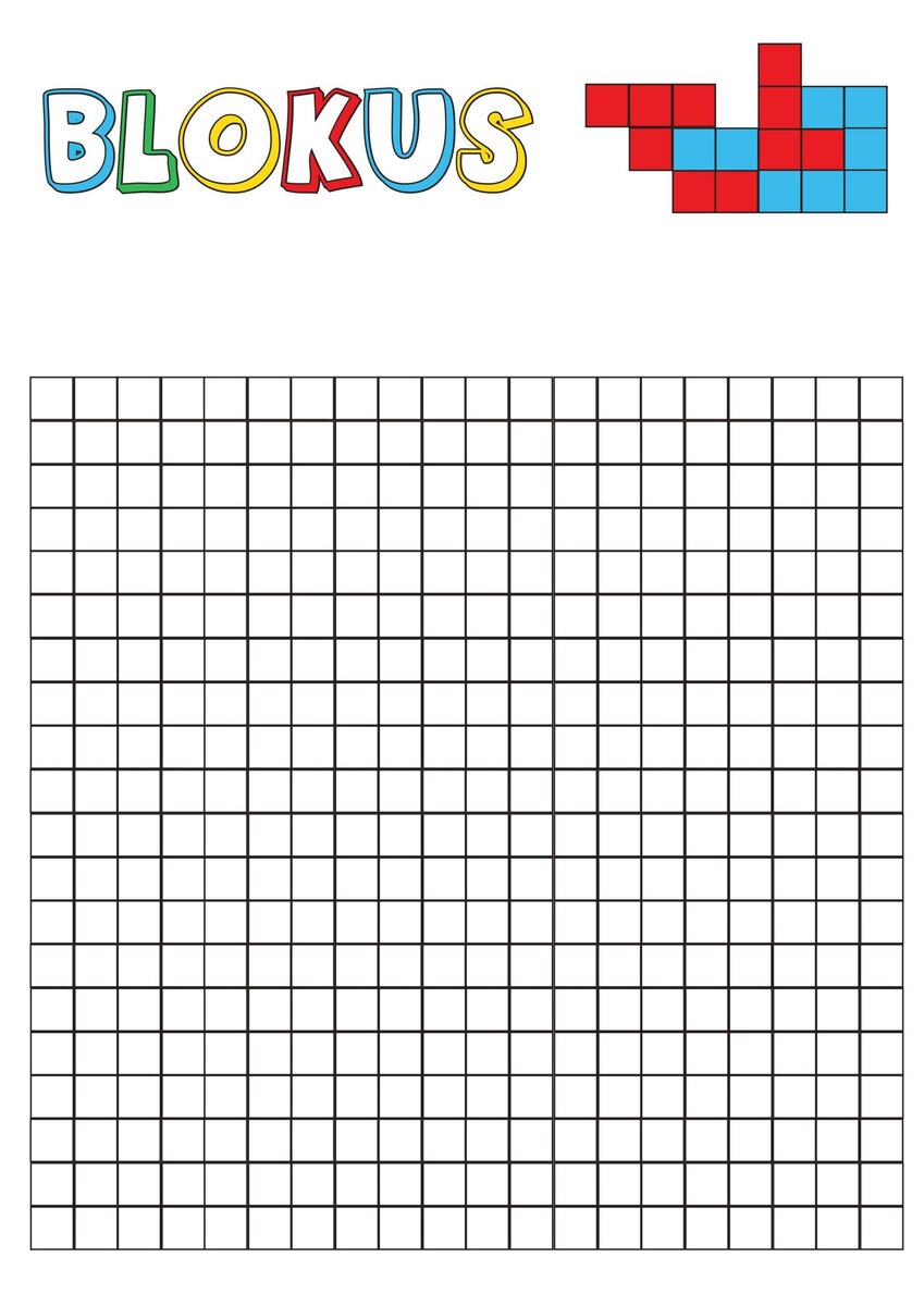 Цель игры «Блокус» – избавиться от всех элементов (фигурок) или сохранить на руках количество фигур меньше, чем у остальных. 
Когда приходит черед первого хода, каждый участник ставит один из своих элементов в любой угол доски (поля).

Участникам надо размещать элементы своего цвета на доске (на поле), но главное – это следить за тем, чтобы их элементы этого оттенка задевали друг друга только углами, но не сторонами.

Если элементы раскрашены в разные цвета, они могут задевать друг друга сторонами.Когда один из игроков заблокирован, то есть не может никуда поместить свою фигурку, он пропускает свой ход. Игра заканчивается, когда никто не может поместить свою фигурку куда-либо. 
Чтобы посчитать количество своих очков, нужно посчитать и сложить количество клеток всех своих фигур, которые вы поместили на игровую доску. Эти баллы называют штрафными. Игрок получает 15 дополнительных баллов, если он разместил все свои элементы во время соревнования. Участник получает 20 дополнительных очков, если он последним поставил на поле элемент, занимающий одну клетку.