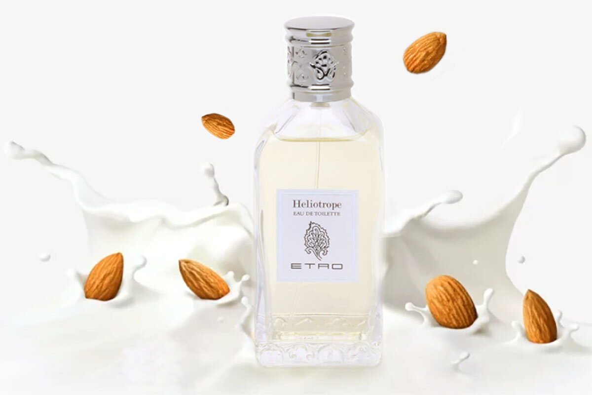 верхние ноты: миндаль, цветок апельсина, петитгрейн, бергамот средние ноты: гелиотроп, ирис, иланг-иланг, жасмин, роза
базовые ноты: ваниль, бобы тонка, толу бальзам, перуанский бальзам, мускус
выпущен в 1989 году