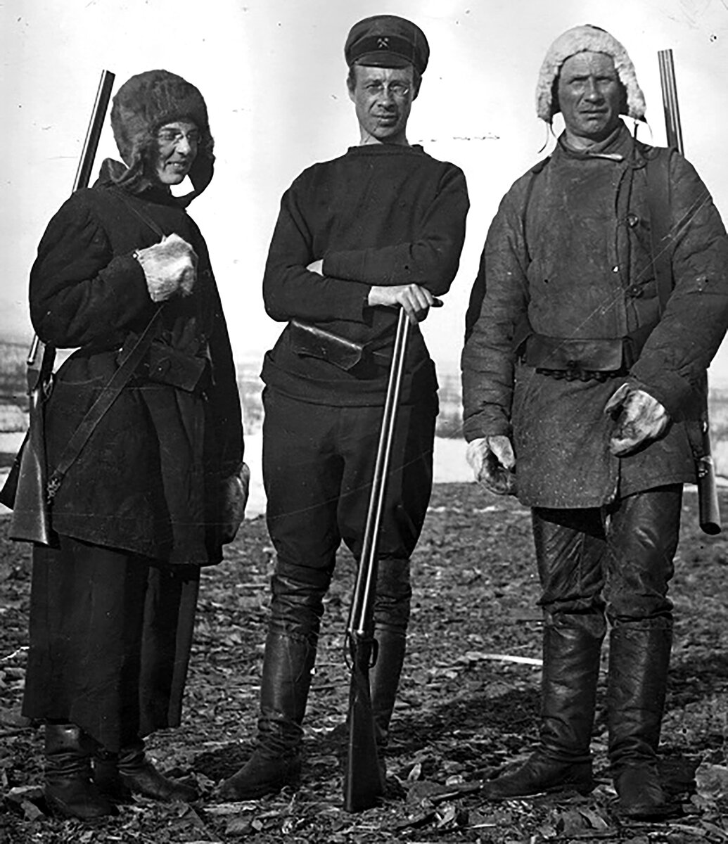 Слева – Е.И. Урванцева и Н.Н. Урванцев / karagodin.org