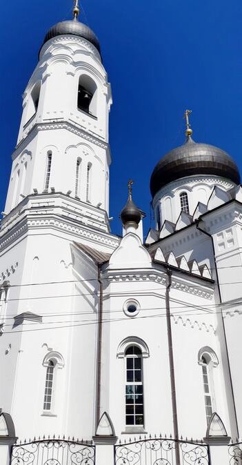 Москва Девичье поле Университетские клиники Церковь Михаила Архангела Иконостас 