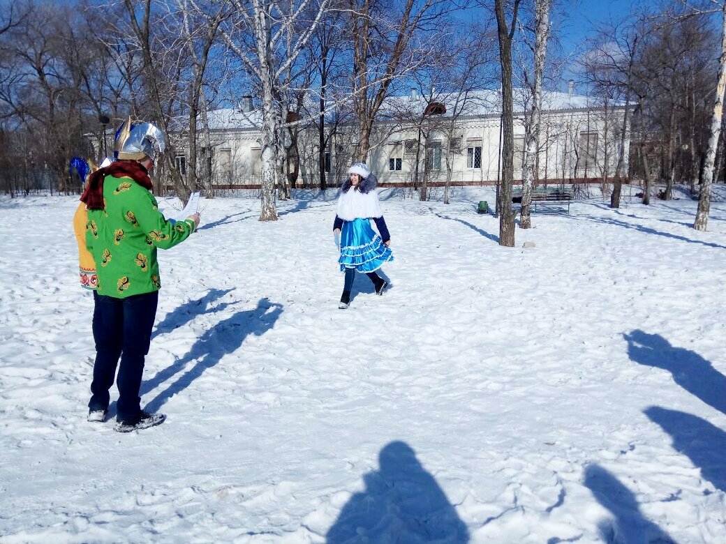 "Ля, какая!" выходит Зима... 