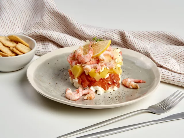 Салат «Царский» слоями