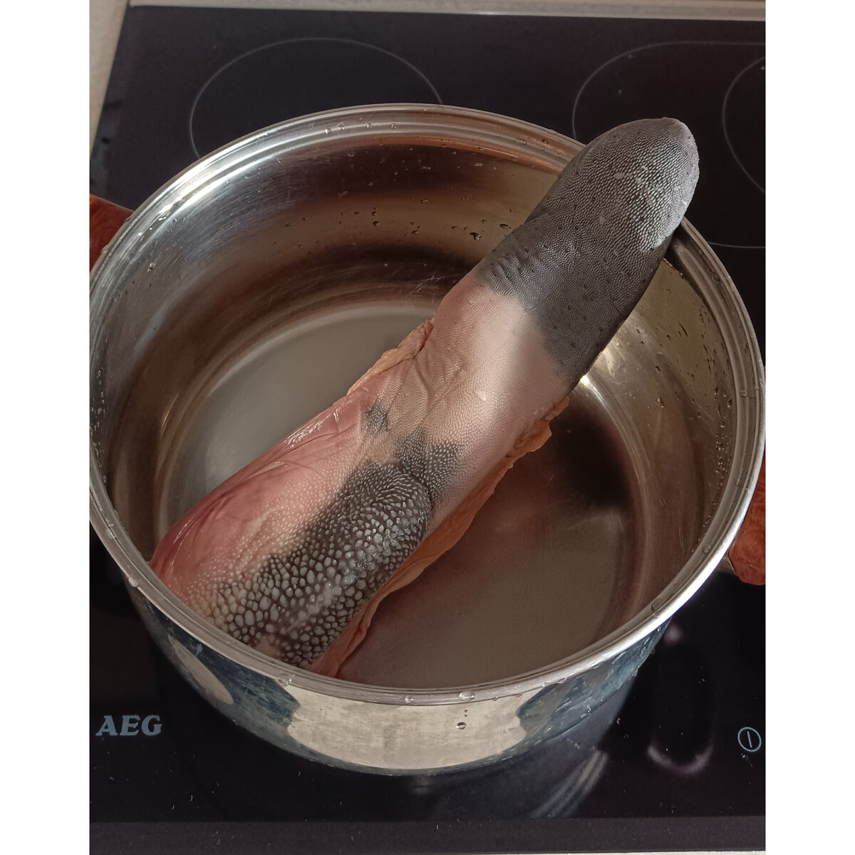 Язычок ни большой, ни маленький
