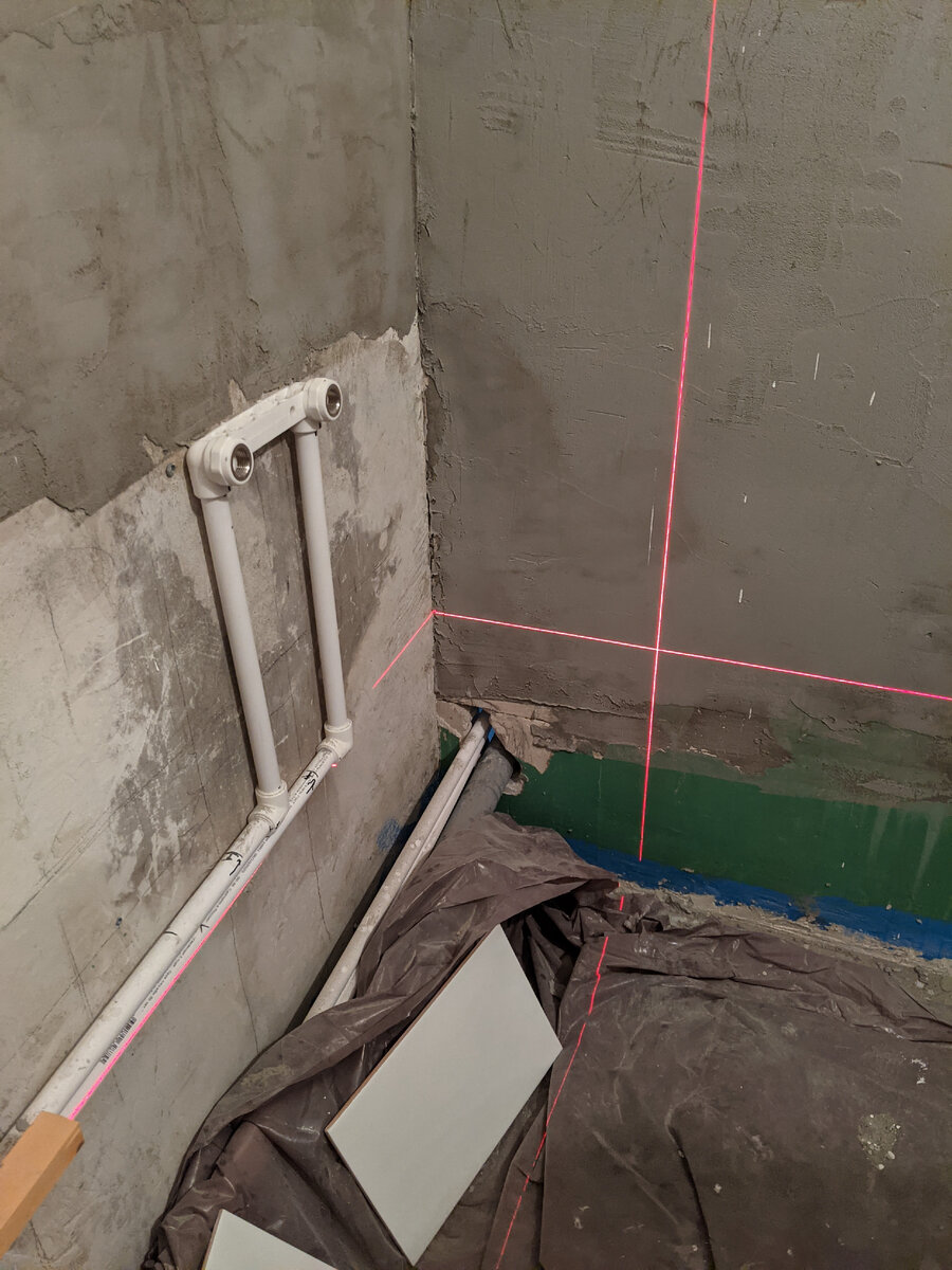 Лазерный нивелир снова в деле!