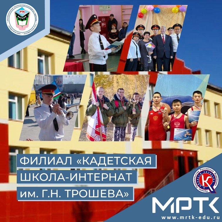 ТОП-10 достижений «КШИ им. Г.Н. Трошева» за 2023 год.