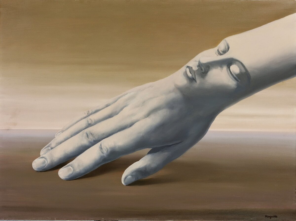«Нескромные драгоценности». – Рене Магритт, 1963 г.