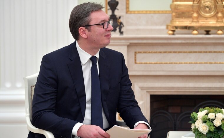    Президент Сербии Александр Вучич призвал граждан сохранять спокойствие