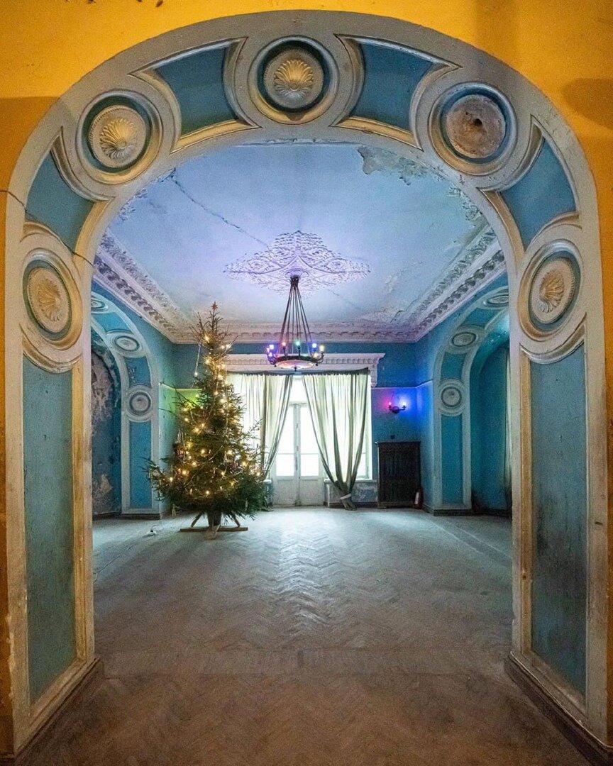 Морозовская дача зимой