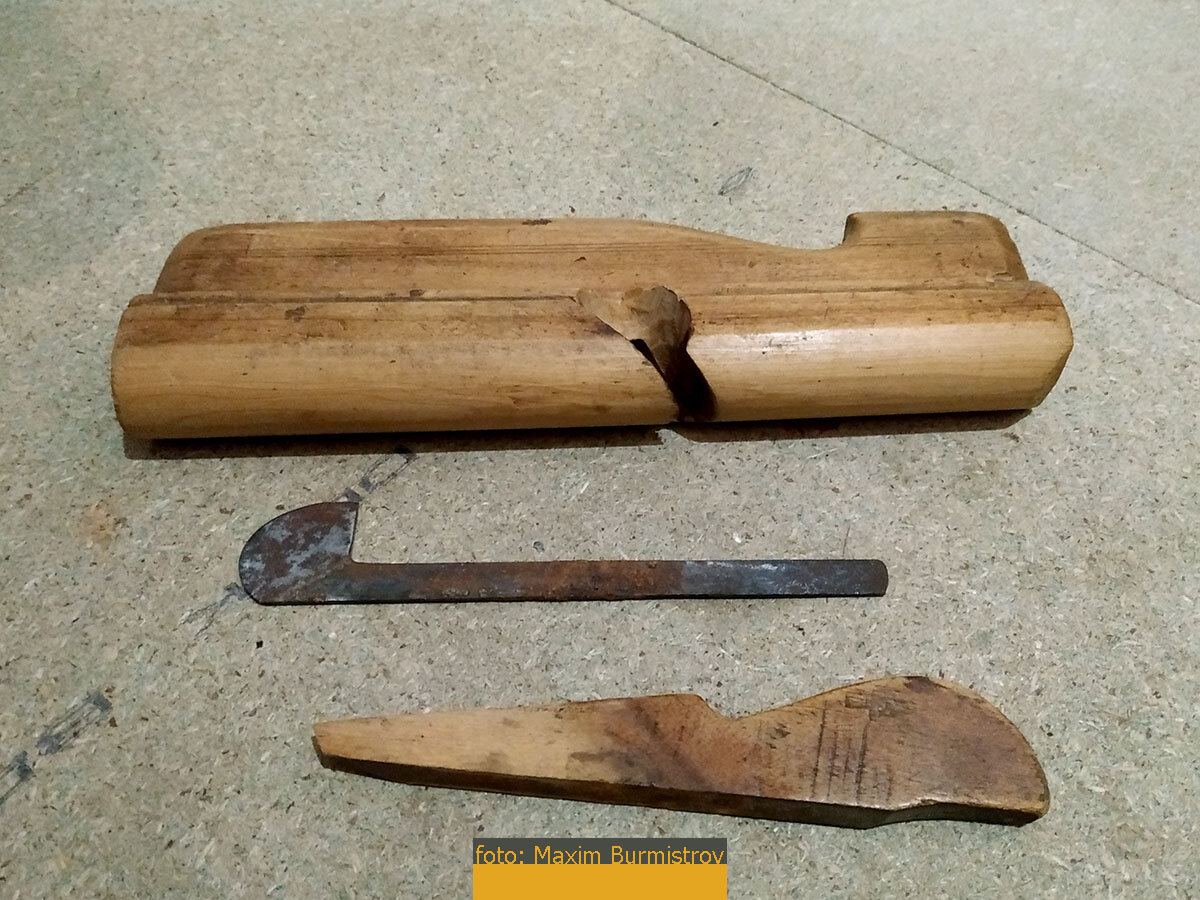 Все, дело сделано: рубанок разобран.