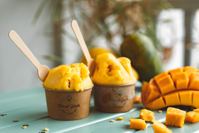 Photo by ROMAN ODINTSOV: https://www.pexels.com/photo/cups-of-mango-ice-creams-5060377/