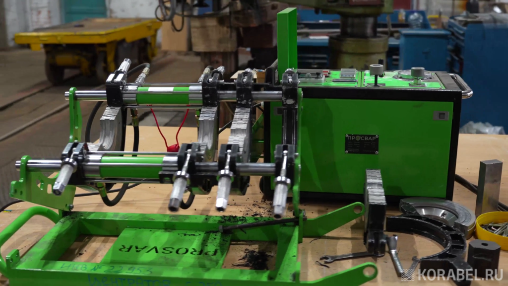 Российский станок для сварки труб / Фото: Корабел.ру  📷

