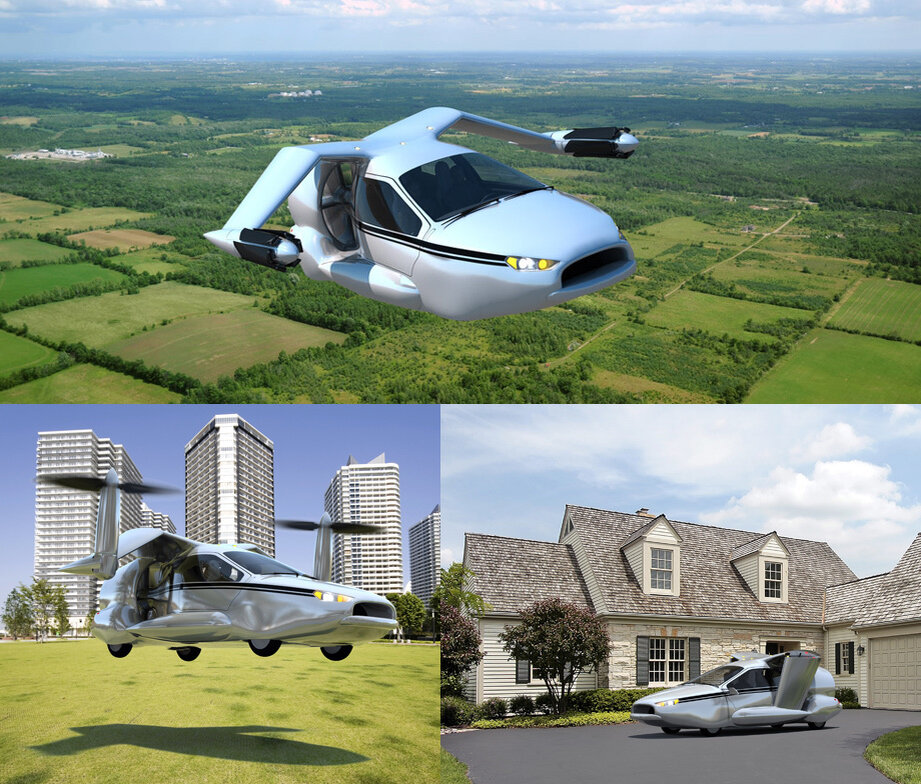 Летающие автомобили Terrafugia TF X