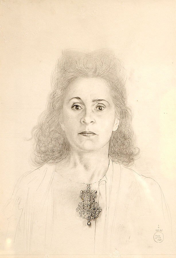 Портрет Гала Дали, фото из открытых источников