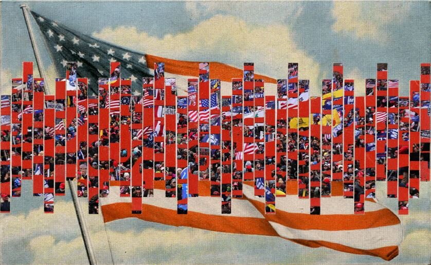 На пороге гражданской войны? Политические проблемы носят как структурный, так и непосредственный характер, а кризис – как давний, так и ускоряющийся. Иллюстрация: Энтони Джераче/The Guardian