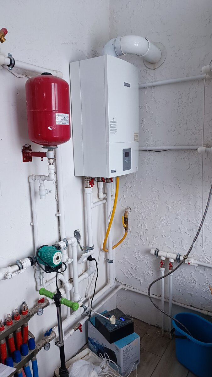 Тут обслужил котел BOSCH отлично заработал....