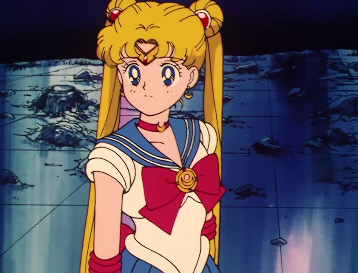 Кадр из аниме «Сейлор Мун»   📷