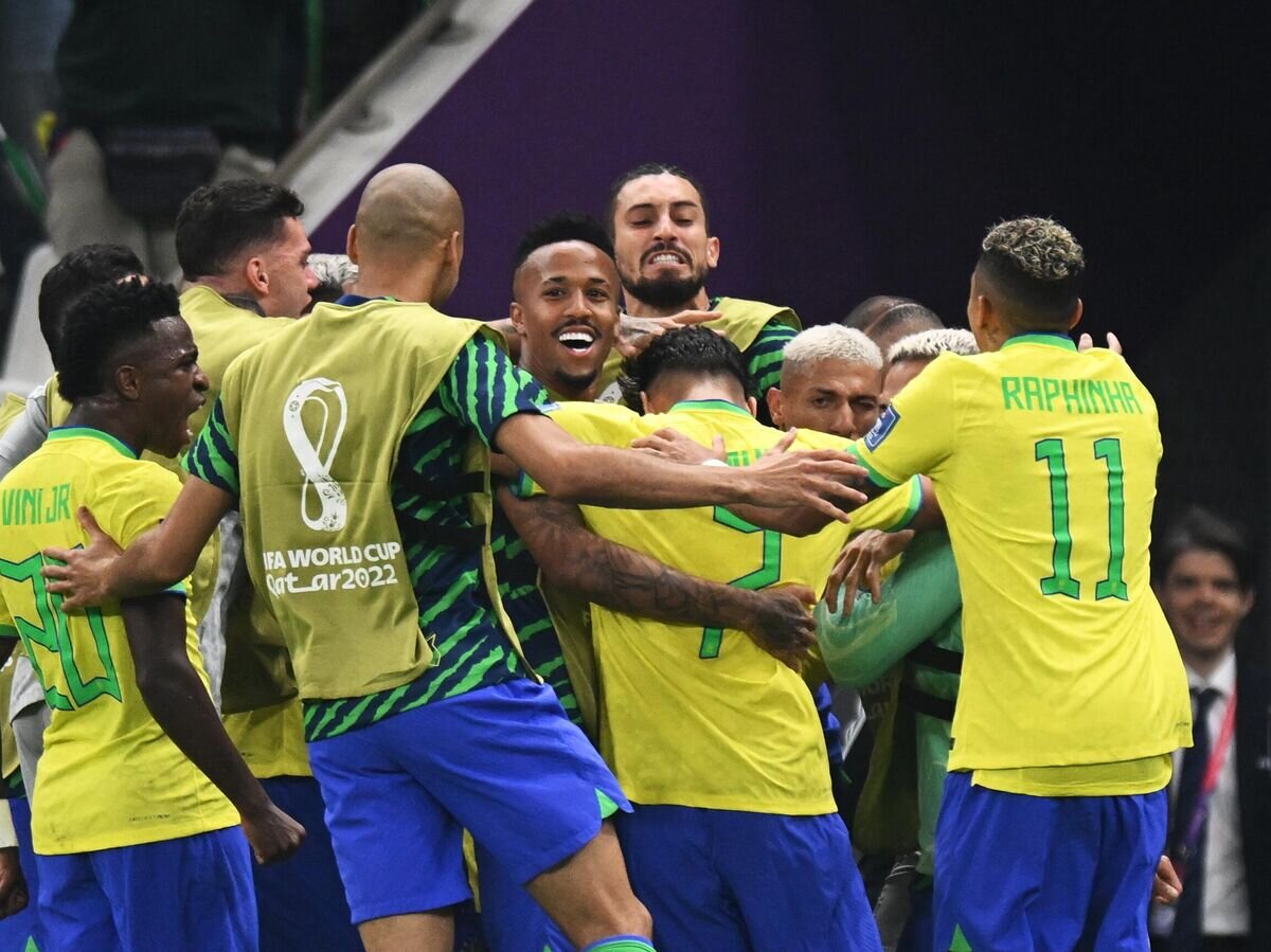    Футбол. Чемпионат мира. Матч Бразилия - Сербия© РИА Новости / Григорий Сысоев