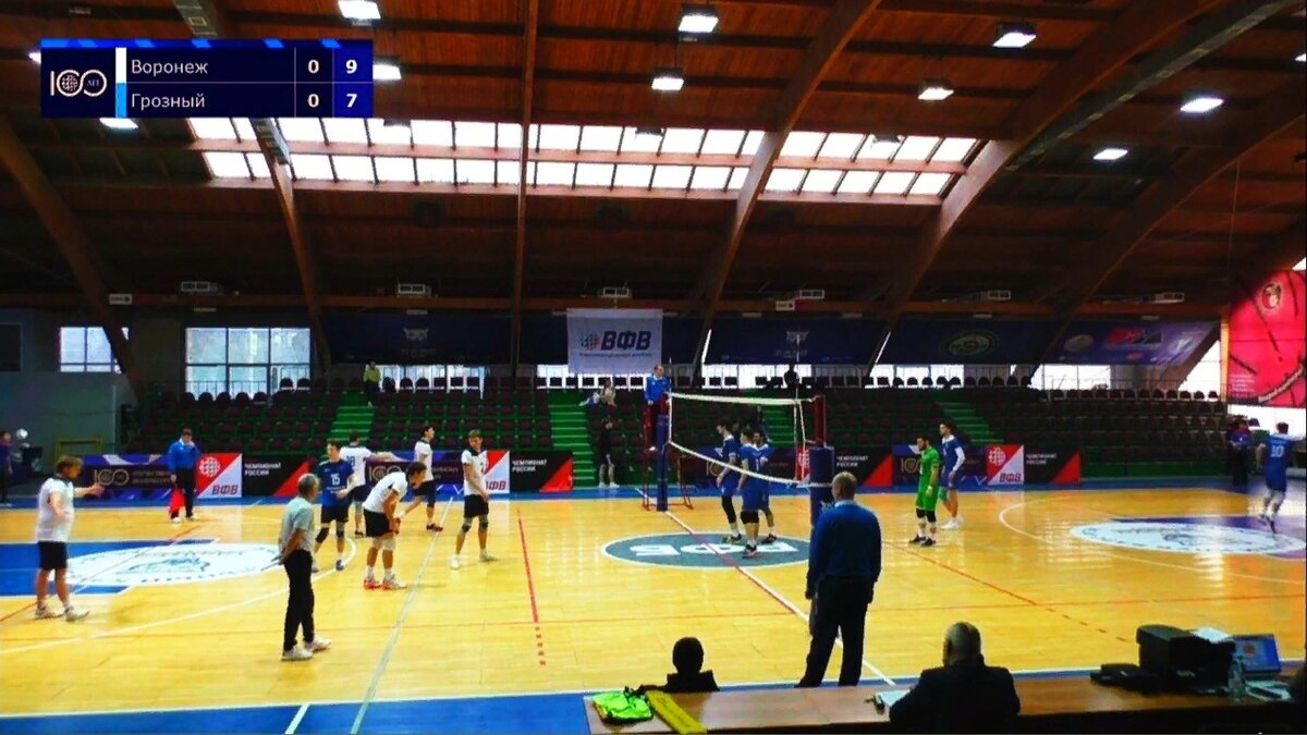 Момент игры с ВК "Грозный"