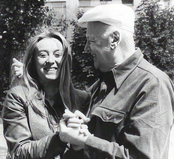С Юрием Завадским. Марго всю жизнь считала его одним из главных людей в своей жизни