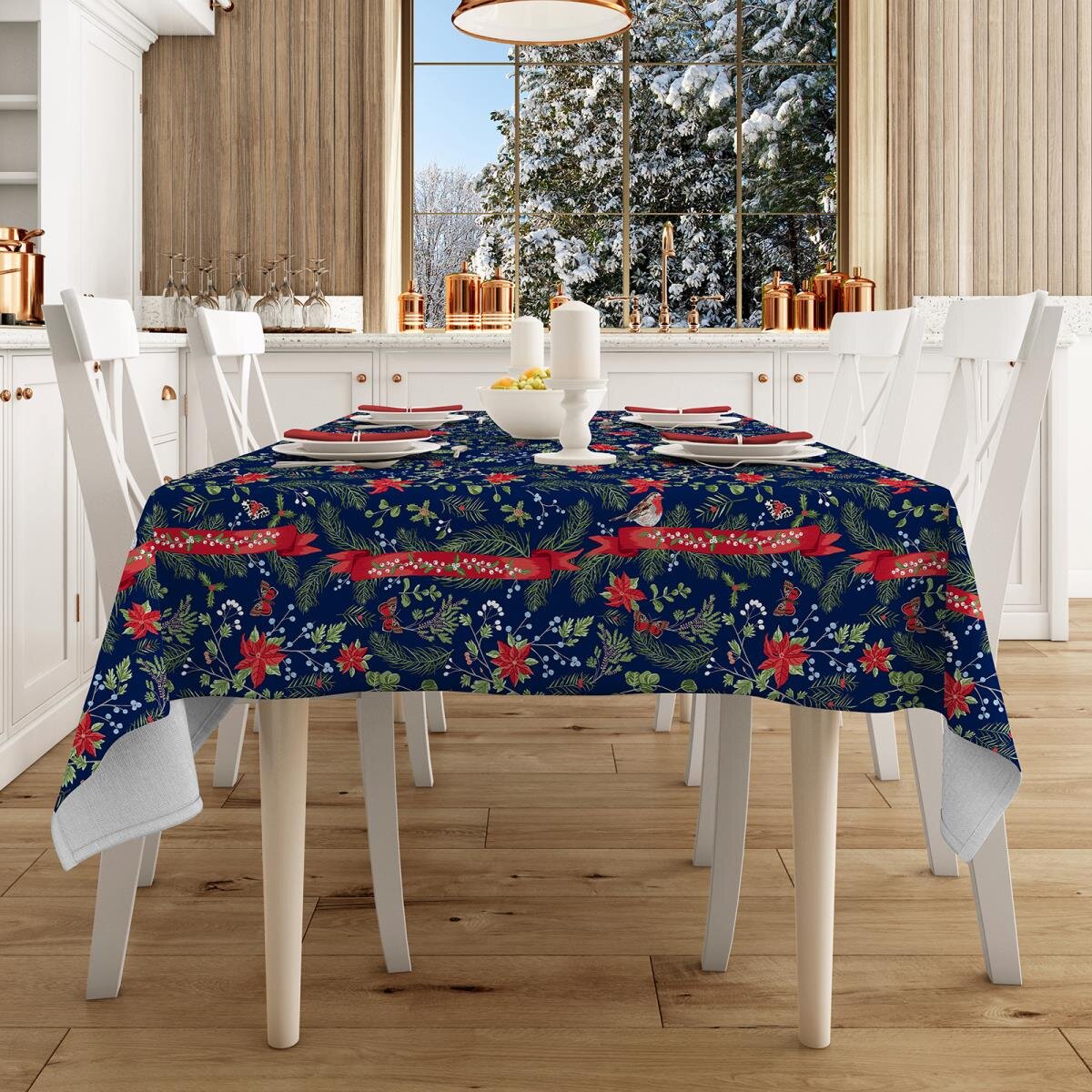 Скатерть "Mia Cara" Новогодний вечер 